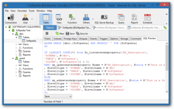 Navicat for SQL Server screenshot 4
