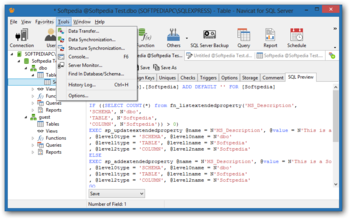Navicat for SQL Server screenshot 6