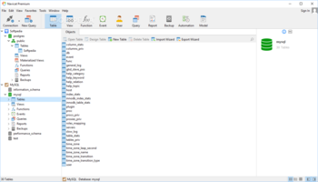 Navicat Premium screenshot
