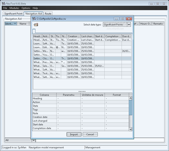 NavTS (formerly NavTool) screenshot 2