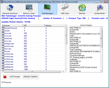 NavyAntivirus screenshot 3