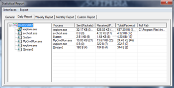 NBMonitor Network Bandwidth Monitor screenshot 4