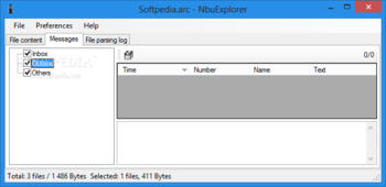 NbuExplorer screenshot 2