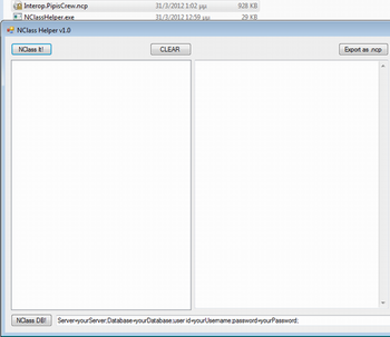 NClass Helper screenshot