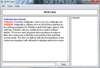 NCN Chat screenshot