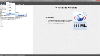 NebEdit screenshot