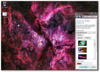 Nebula Windows 7 Theme screenshot