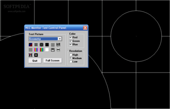 NEC Test Pattern Generator screenshot 2