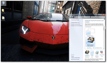 Need for Speed: Most Wanted Theme screenshot