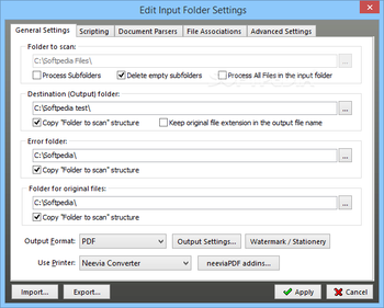 Neevia Document Converter Pro screenshot 5