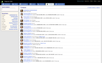 Negocas Desktop screenshot
