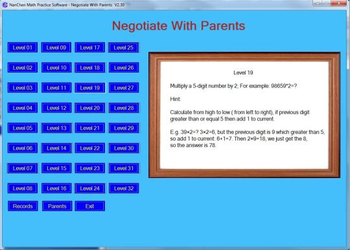 Negotiate with Parents screenshot