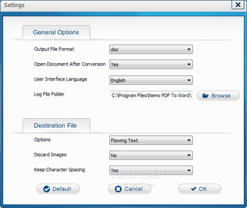 Nemo PDF to Word screenshot 2