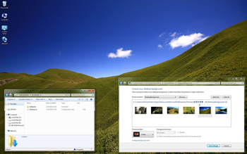 Nenggao Mountains Windows 7 Theme screenshot