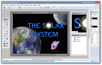 NeoBook Professional Multimedia screenshot