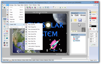 NeoBook Professional Multimedia screenshot 2