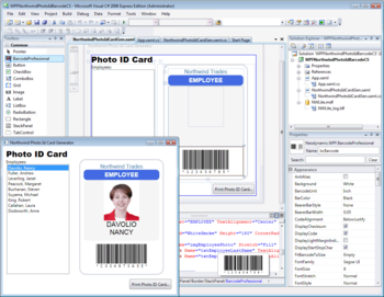 Neodynamic Barcode Professional for WPF screenshot