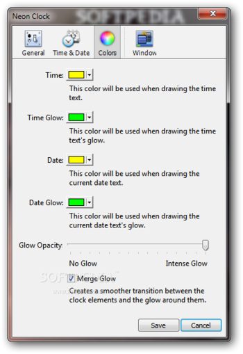 Neon Clock Widget screenshot 4