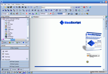 NeoScripter Code Editor & Scripting IDE screenshot