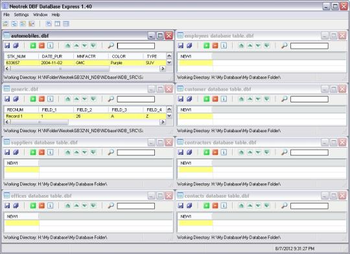 Neotrek DBF Database Express screenshot 4