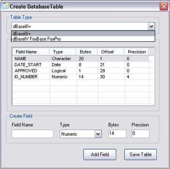 Neotrek DBF Database Express screenshot 5