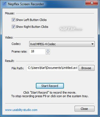 Nepflex Screen Recorder screenshot 2