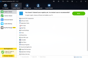 Neptune SystemCare 2017 screenshot 2