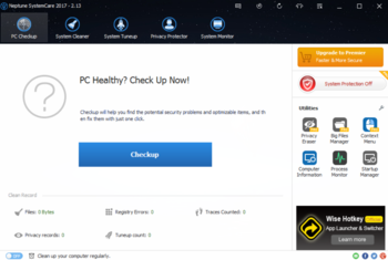 Neptune SystemCare 2017 screenshot 3