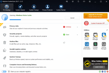 Neptune SystemCare 2017 screenshot 4