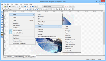 Nero CoverDesigner screenshot 2