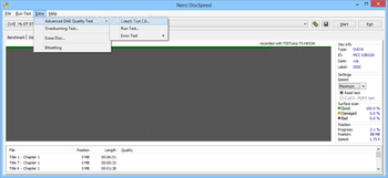 Nero DiscSpeed screenshot 5