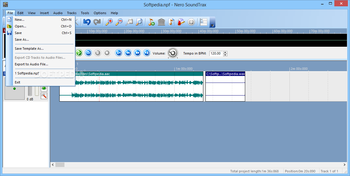 Nero SoundTrax screenshot 2