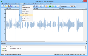 Nero WaveEditor screenshot 7