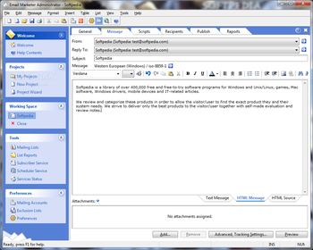 Nesox Email Marketer Business Edition screenshot 3