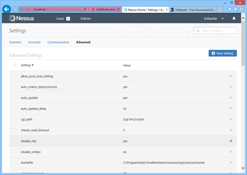 Nessus Home screenshot 18