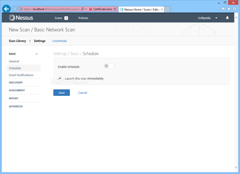 Nessus Home screenshot 4