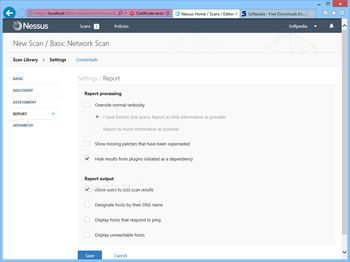 Nessus Home screenshot 8