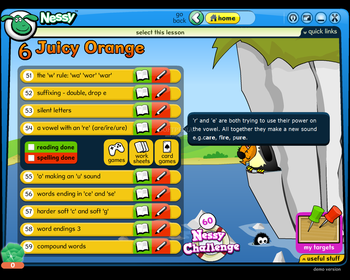 Nessy Learning Programme screenshot 2
