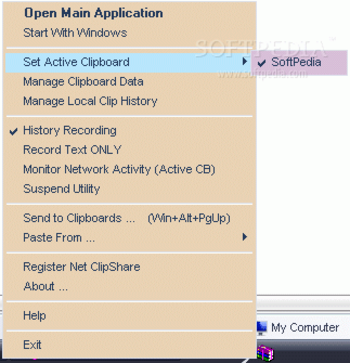 Net ClipShare screenshot