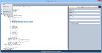 .NET Dependency Walker screenshot