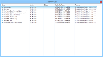 .NET Dependency Walker screenshot 5