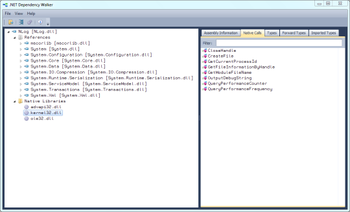 .NET Dependency Walker screenshot 5