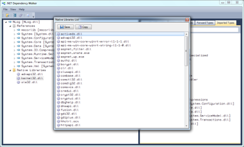 .NET Dependency Walker screenshot 8