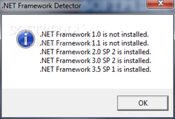 .NET Framework Detector screenshot
