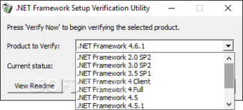 .NET Framework Setup Verification Utility screenshot 2