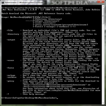 .NET Mass Downloader screenshot