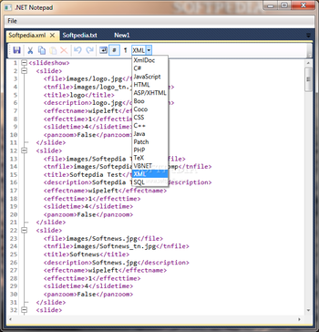 .NET Notepad screenshot 2