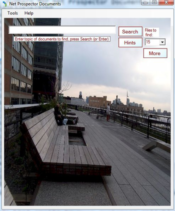 Net Prospector Documents screenshot