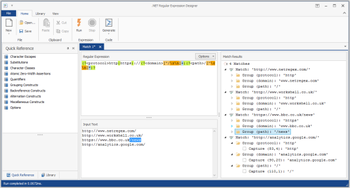 .NET Regular Expression Designer screenshot 3