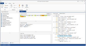 .NET Regular Expression Designer screenshot 4